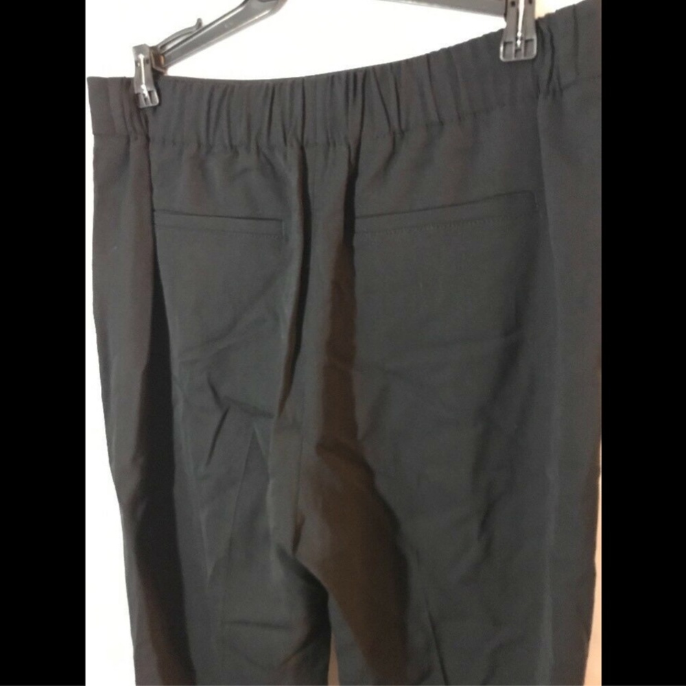 NEW $345 Vince Pull-On Tapered Trousers Pants In Black [SZ‎ Medium ] - Picture 7 of 8